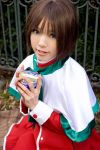  cosplay ice_cream kanon kipi-san misaka_shiori photo school_uniform shall short_hair thigh-highs 