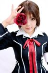  armband cosplay kipi-san photo rose school_uniform vampire_knight yuki_cross 