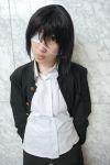  air_gear cosplay eyepatch kurosaki_shihomu photo school_uniform wanijima_akito 