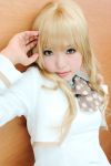 blonde_hair cosplay kipi-san konohana_hikari konohana_hikari_(cosplay) photo school_uniform strawberry_panic 