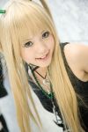  amane_misa blonde_hair choker cosplay death_note kipi-san photo twintails 