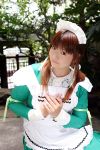  apron cosplay maid maid_uniform mizuhara_arisa 