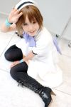  boots cosplay higurashi_no_naku_koro_ni kipi-san photo ryuuguu_rena sailor_hat thigh-highs 