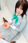  cosplay ichigo_100 kipi-san photo school_uniform socks sotomura_misuzu strawberry 