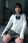  cardigan cosplay mini school_uniform socks sweater 