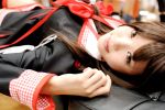  cosplay final_approach kipi-san masuda_shizuka photo school_uniform twintails 