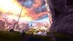  apex_legends building clouds cloudy_sky crystal highres jeck_zero mountain no_humans no_lineart road scenery science_fiction sky 