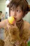  animal_ears cosplay dog_ears fur grapes leaves namako peach tm_revolution wild_rush 