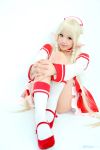  apron chii chobits cosplay kipi-san persocom photo socks waitress waitress_uniform 