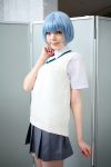  ayanami_rei blue_hair cosplay namada neon_genesis_evangelion photo 