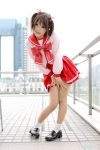  cosplay kipi-san photo school_uniform socks to_heart_2 twintails yuzuhara_konomi 