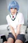  ayanami_rei blue_hair cosplay namada neon_genesis_evangelion photo uwabaki 