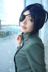  blue_hair chrome_dokuro cosplay eyepatch kateikyoushi_hitman_reborn namada photo 