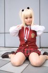  cosplay kufei mahou_sensei_negima photo school_uniform 