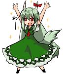  animal_tail ex_keine exkeine horns itoraito kamishirasawa_keine ribbon ribbons tail touhou 