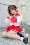  cosplay kipi-san photo school_uniform socks to_heart_2 twintails yuzuhara_konomi 