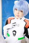  ayanami_rei blue_hair cosplay namada neon_genesis_evangelion photo plugsuit red_eyes 