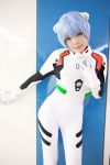  ayanami_rei blue_hair cosplay namada neon_genesis_evangelion photo plugsuit red_eyes 