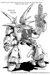  artist_name character_name concept_art english_commentary exo-force gatling_gun greyscale gun hikaru_(exo-force) holding holding_gun holding_weapon mecha mecha-zone monochrome official_art open_hand piston science_fiction shadow solo standing stealth_hunter the_lego_group watermark weapon web_address white_background 