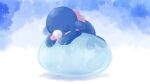  bubble closed_eyes closed_mouth commentary_request creature gen_7_pokemon highres lying no_humans on_stomach pokemon pokemon_(creature) popplio punico_(punico_poke) sleeping smile solo starter_pokemon 