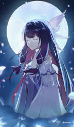  columbina_(genshin_impact) eye_mask genshin_impact hair_ornament head_wings highres luonnotar_(genshin_impact) mask moon multiple_wings stteroo symbol-shaped_pupils white_mask white_wings wing_hair_ornament wings wrist_bow x-shaped_eyewear x-shaped_pupils 