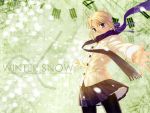  fate/stay_night saber scarf slip_skirt tagme type-moon 