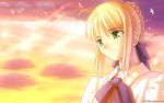  fate/stay_night saber sunset tagme type-moon 