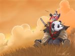  orange panda sword tagme world_of_warcraft 
