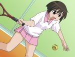  aida_kaori azumanga_daioh tagme tennis vector 