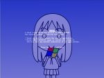 azumanga_daioh blue blue_screen_of_death bsod kasuga_ayumu parody windows 