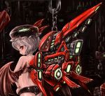  lowres mecha mecha_musume mechanical_wings remilia_scarlet touhou wings 