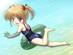  hinako_(sister_princess) innertube masakichi_(crossroad) one-piece_swimsuit school_swimsuit sister_princess swimsuit water 