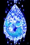  blue_eyes closed_mouth commentary_request crying from_behind full_body gen_1_pokemon highres looking_back no_humans okowa_0141 pokemon solo vaporeon water_drop 