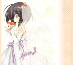  bride dress flower purinko to_heart_2 wedding_dress yuzuhara_konomi 