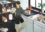  cooking food kitchen mess rakuraku reading 