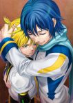  2boys kagamine_len kaito male multiple_boys shidatsu_takayuki tears vocaloid 