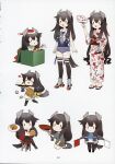  :d :o :t ^_^ animal_print apron bag bagged_fish black_hair black_legwear box chibi closed_eyes crop_top curry dorayaki fan fish fish_print flag food goldfish goldfish_print grey_neckwear hat headgear highres hoshiakari_(c2_kikan) i-47_(kancolle) in_box in_container jacket japanese_clothes kantai_collection kimono long_hair low-tied_long_hair mini_hat mini_santa_hat neckerchief obi official_art open_mouth paper_fan print_kimono rudder_footwear sailor_collar sailor_shirt santa_costume santa_hat sash scan scan_artifacts school_swimsuit see-through_skirt shirt sidelocks skirt sleeveless sleeveless_shirt smile swimsuit thigh-highs wagashi white_sailor_collar yukata 