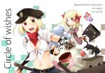  :d acolyte_(ragnarok_online) animal artist_name bag bandana bangs belt black_cat black_headwear blacksmith_(ragnarok_online) blonde_hair blue_eyes blush bow bowl brown_belt brown_gloves cabbie_hat capelet cart cat comb commentary_request copyright_name cover cover_page crop_top dated deviruchi_hat doujin_cover dress english_text fingerless_gloves gauntlets gloves hair_between_eyes hair_bow hat long_sleeves looking_at_animal looking_at_viewer negi_mugiya open_mouth pullcart ragnarok_online red_bow red_neckwear seal_(ragnarok_online) shirt short_hair smile tied_shirt upper_body upper_teeth violet_eyes white_capelet white_dress white_shirt 
