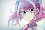  1girl blue_eyes exposed_pocket hiiragi_yuzu multicolored_hair pink_hair short_twintails twintails yny yun_yu yuu-gi-ou yuu-gi-ou_arc-v 