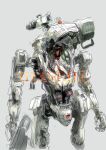  1girl cockpit copyright_name dark_skin dark-skinned_female eyewear_on_head grey_background grey_hoodie gun highres holding holding_gun holding_weapon hood hoodie mecha open_hand osakana_(denpa_yun&#039;yun) science_fiction sitting sketch stryder_(titanfall) titanfall titanfall_(series) weapon 