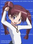  blue_screen_of_death bsod child chloe chloe_(spice_and_wolf) engrish lowres oekaki ranguage spice_and_wolf 