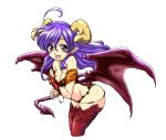 demon_girl demon_tail fujimoto_satoru original tail thighhighs wings