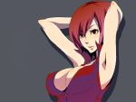  1girl armpits breasts cleavage german_yajirobee huge_breasts meiko red_hair redhead solo vocaloid 