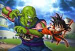  battle dragon_ball dragonball ki nyoibo piccolo piccolo_daimaou son_goku son_gokuu tail 