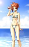  beach bikini mahou_sensei_negima mahou_sensei_negima! masakichi_(crossroad) sky soda_can swimsuit water 