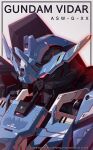  absurdres artist_name azzalea character_name gundam gundam_tekketsu_no_orphans gundam_vidar highres looking_down mecha mobile_suit no_humans science_fiction solo upper_body v-fin watermark 