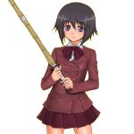  deep_dive_algorithm kawazoe_tamaki rokuichi school_uniform shinai sword weapon 