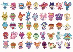  6+boys 6+girls agent_s_(animal_crossing) alligator alligator_girl anchovy_(animal_crossing) animal_crossing baby_animal bear bear_boy bear_cub bella_(animal_crossing) biff_(animal_crossing) bird bird_boy blue_hair bob_(animal_crossing) broccolo_(animal_crossing) brown_hair bull canberra_(animal_crossing) cat cat_boy cat_girl chibi clown coco_(animal_crossing) crocodilian curly_(animal_crossing) daisy_(animal_crossing) deer deer_girl diana_(animal_crossing) dog dog_boy dog_girl drift_(animal_crossing) duck duck_girl elephant elephant_girl fauna_(animal_crossing) food frog frog_boy frog_girl fruit gayle_(animal_crossing) goat goat_boy goldie_(animal_crossing) hair_ornament haniwa_(statue) helmet highres hippopotamus hippopotamus_boy horns jambette_(animal_crossing) jeremiah_(animal_crossing) julian_(animal_crossing) ketchup_(animal_crossing) kid_cat_(animal_crossing) kiki_(animal_crossing) koala koala_boy koala_girl lolly_(animal_crossing) marina_(animal_crossing) mask melba_(animal_crossing) merengue_(animal_crossing) mira_(animal_crossing) monkey monkey_girl mouse_(animal) mouse_boy mouse_tail mouth_mask muffy_(animal_crossing) multiple_boys multiple_girls octavian_(animal_crossing) octopus orange_(fruit) pietro_(animal_crossing) pig pig_boy poppy_(animal_crossing) punchy_(animal_crossing) rabbit rabbit_girl raddle_(animal_crossing) rhinoceros rhinoceros_girl rhonda_(animal_crossing) rod_(animal_crossing) rodeo_(animal_crossing) shari_(animal_crossing) sheep sheep_boy sheep_girl sheep_horns sherb_(animal_crossing) sketch skye_(animal_crossing) squirrel squirrel_girl star_(symbol) star_hair_ornament stitches_(animal_crossing) strawberry stuffed_animal stuffed_toy tabby_(animal_crossing) tabby_cat tail tangy_(animal_crossing) teddy_bear tia_(animal_crossing) unicorn unicorn_boy vikipuntocom vladimir_(animal_crossing) walker_(animal_crossing) white_background wolf wolf_girl zucker_(animal_crossing) 