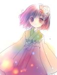  hieda_no_akyu hieda_no_akyuu japanese_clothes purple_eyes purple_hair short_hair torii_sumi touhou violet_eyes 