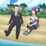  bettie_(pokemon) giovanni_(pokemon) highres pokemon pokemon_(game) pokemon_masters_ex sakakisamabz tagme 